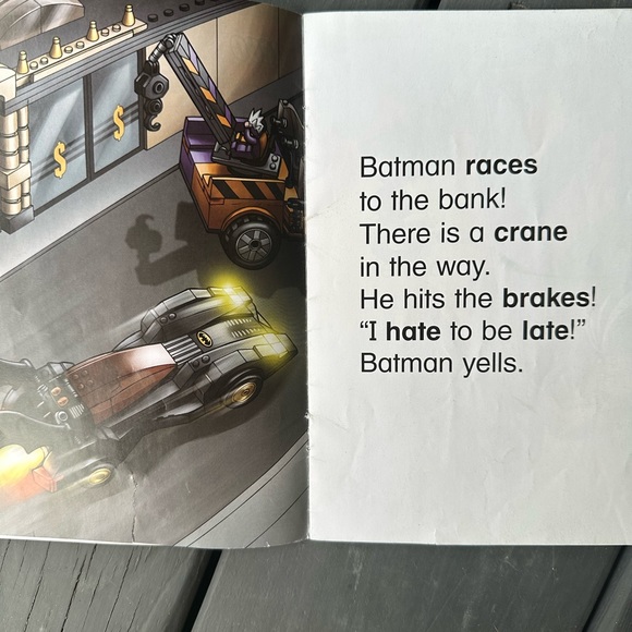 Super heroes- Two-face chase phonics book 6- long a - Picture 3 of 9